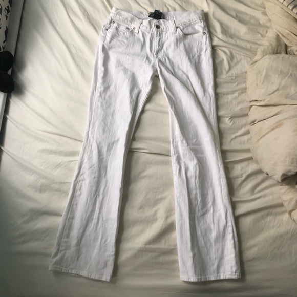Lucky Brand White Bootcut Jeans - Picture 1 of 4